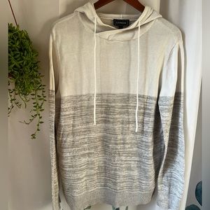 Mens Express Hoodie Sweatshirt Size Med.